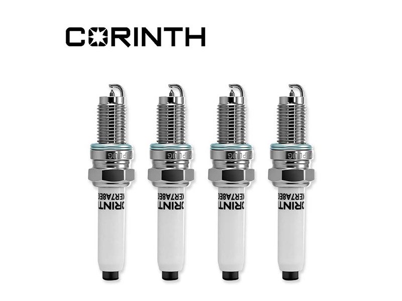 CORINTH Pre-Gapped Precision Spark Plugs | Factory Calibrated Direct Fit Replacement - KLT9746 (6046)