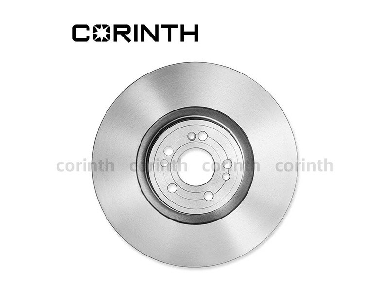  CORINTH Front & Rear Brake Rotor Kit | Complete Axle Set - KLT375595