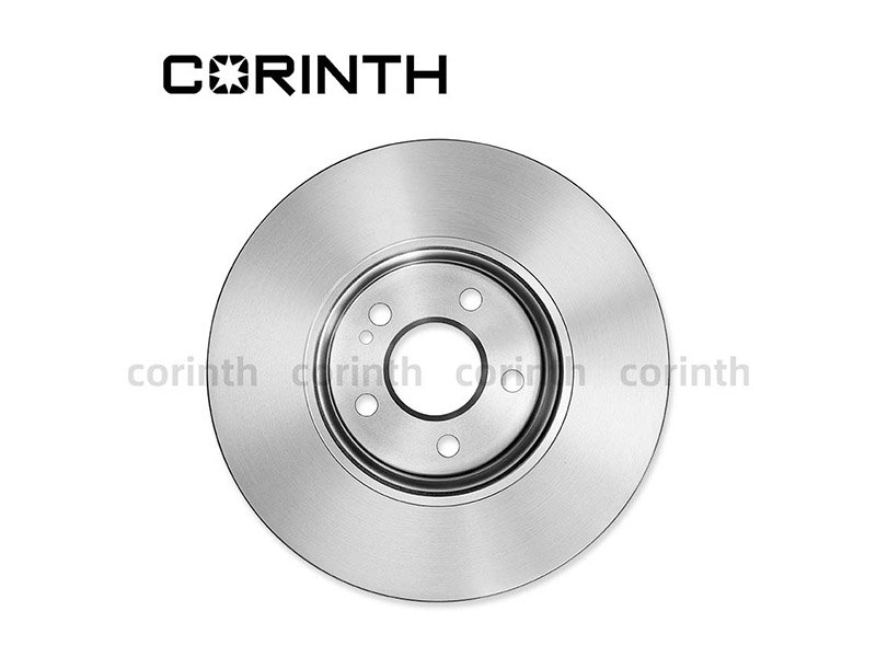 CORINTH Plain Surface Brake Rotors | Smooth OE Style Replacement - KLT318509