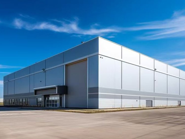 Custom Industrial Factory & Logistics Building with Office Area - Fast Delivery to Middle East & Africa