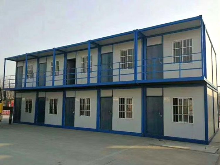 Modular Portable Container Building | Low-Cost Temporary Construction Solution