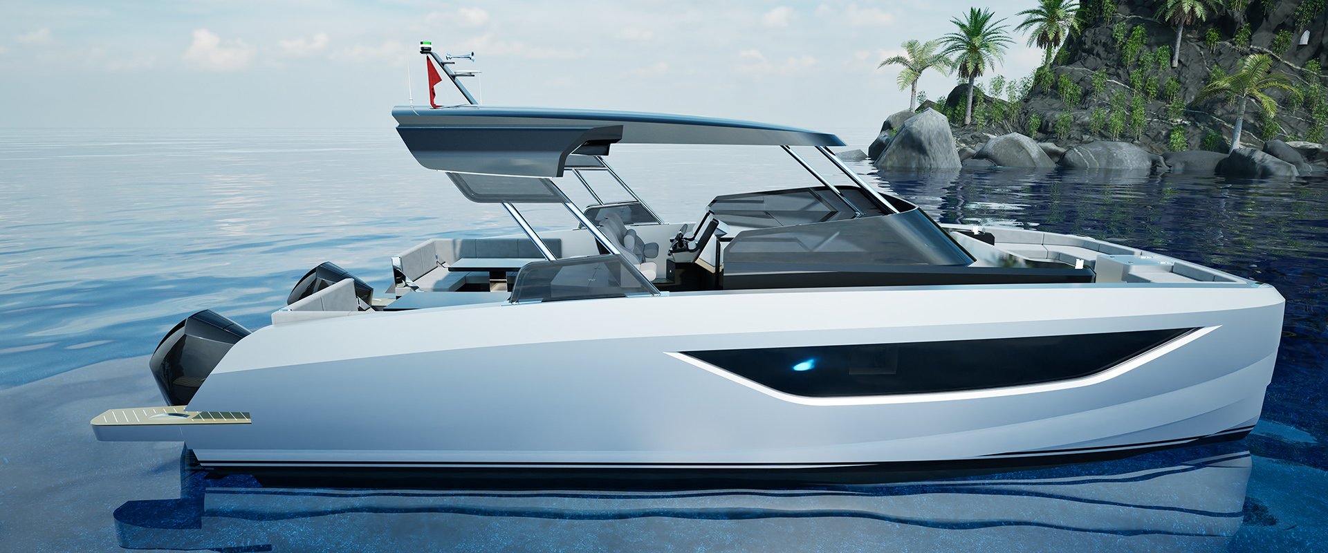 CX 32 – Lusso e prestazioni si incontrano sull'acqua.
