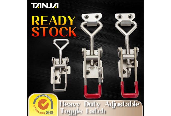 TANJA 4033 Heavy Duty Adjustable Toggle Latch: Strong, Secure, and Easy to Use