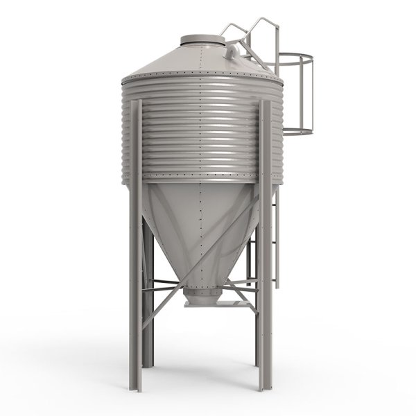 Galvanized Silo | Feed Storage | Farmjoy Pig Equipment