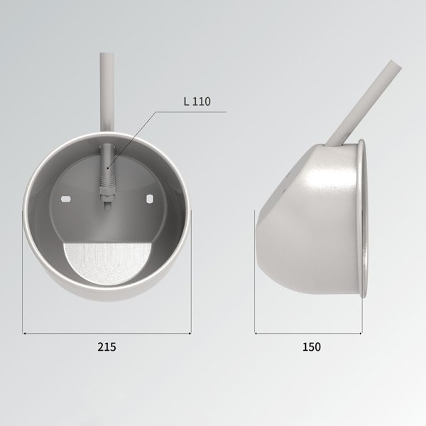 Drinking Bowl- RB | Water-Saving 304 Stainless Steel Pig Drinker | Farmjoy