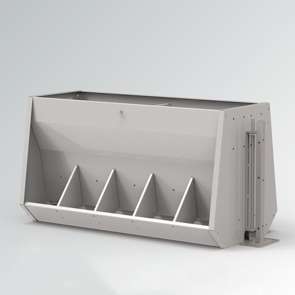 Stainless Steel Dry Feeder | 304 Stainless Steel | Nursery & Fattening Pig Feeder | Farmjoy