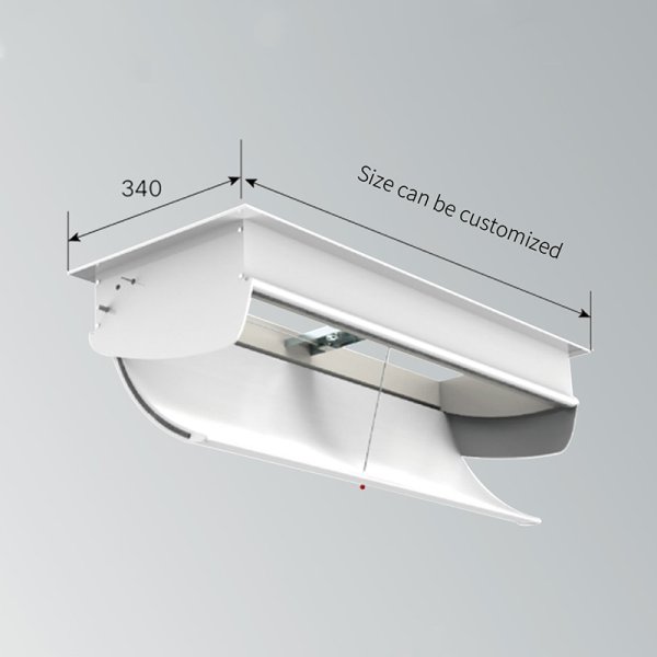 Butterfly AIR Inlet | Dual-Door Ceiling Air Intake Vent | Livestock & Greenhouse Ventilation | Farmjoy