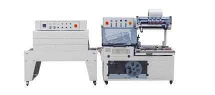 DQL5545 Automatic L-type sealer & BS-D4520 shrink tunnel