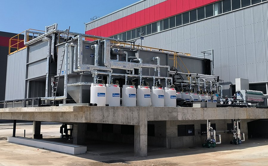 Proyecto de tratamiento de aguas residuales industriales YIHUA Vietnam DAF