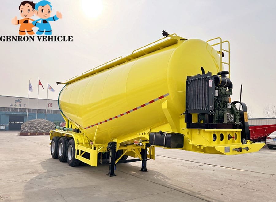 3 axle tanker semi trailer