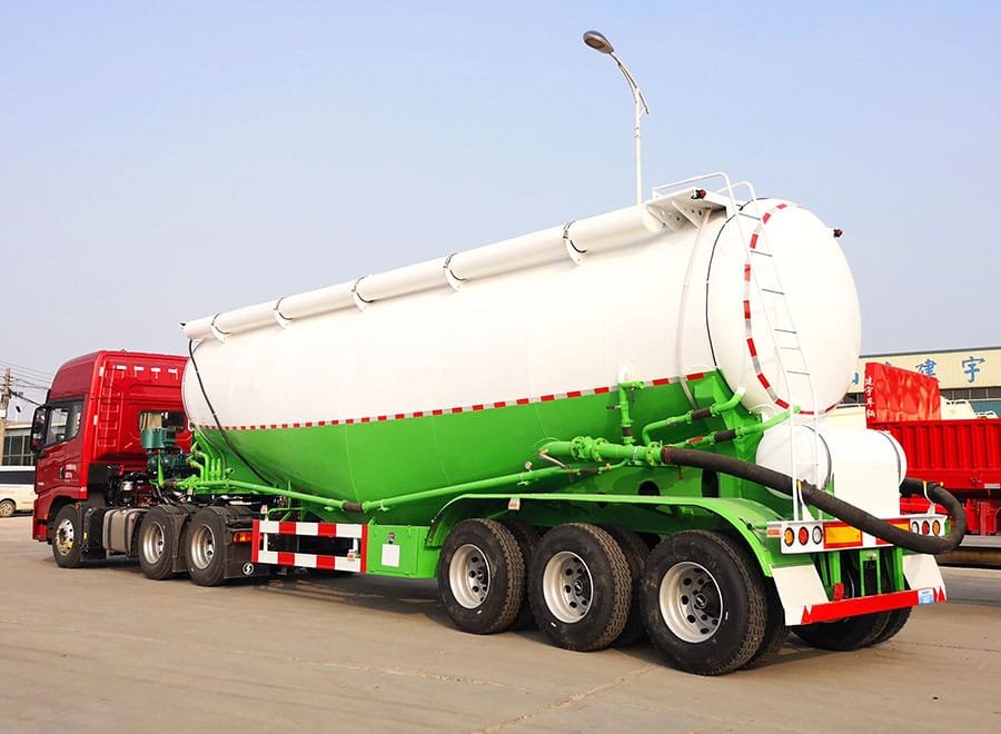 powder tanker semi trailer