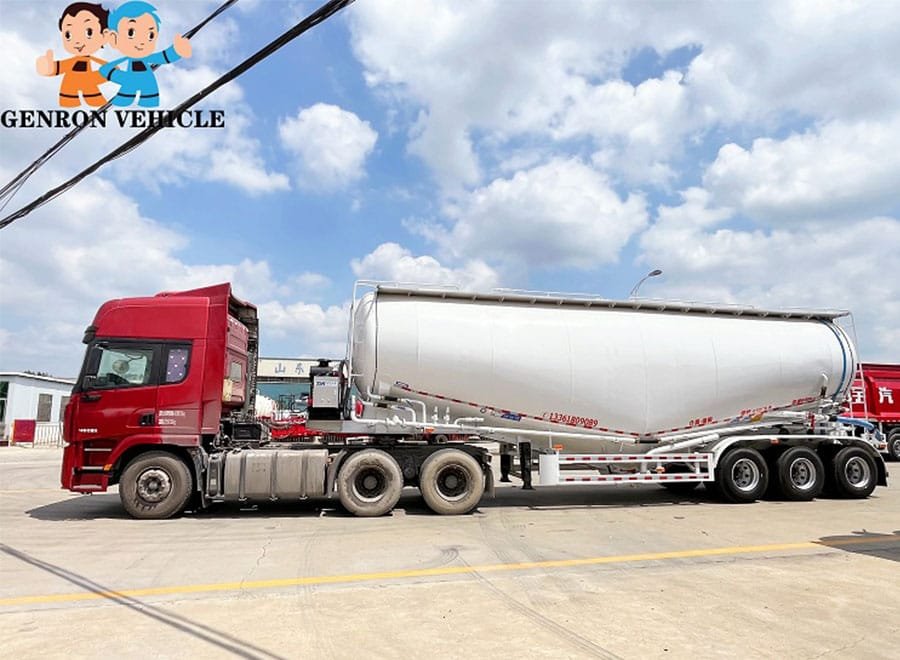 powder tanker trailer