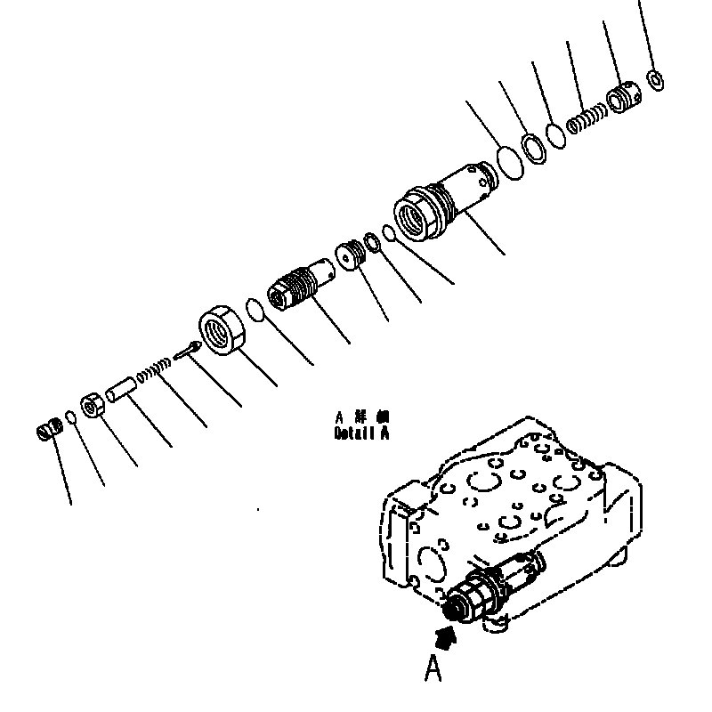 Komatsu HD-785 Dump Truck Plunger 709-10-53300