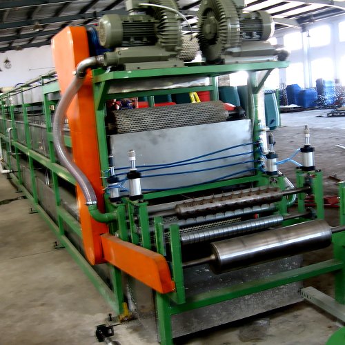 Tire tread cooling line