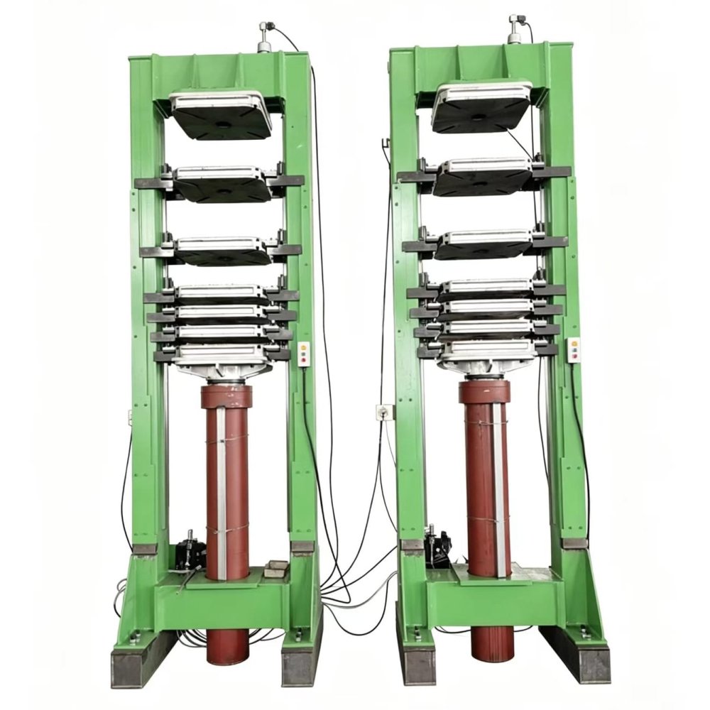 Seven-Plate Six-Layer Tire Vulcanizing Machine