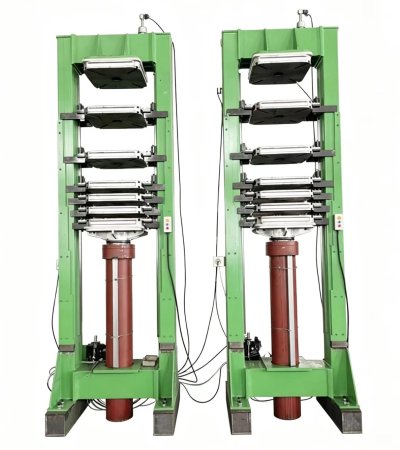 Seven-Plate Six-Layer Tire Vulcanizing Machine