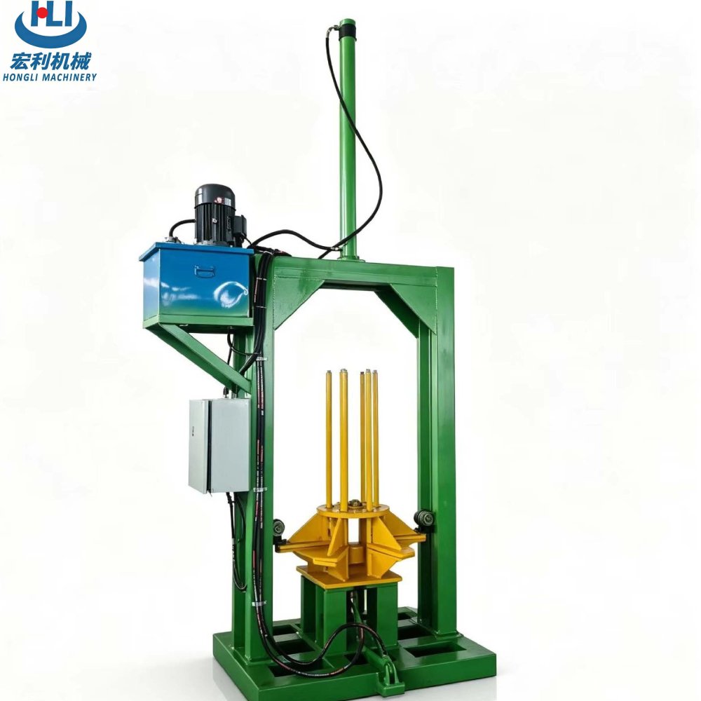 Vertical Tire Baling Machine