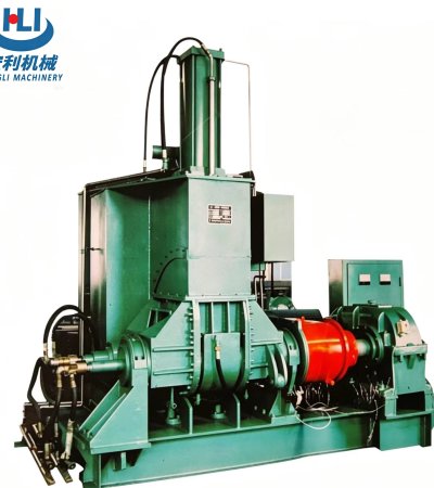 X(S)M-110L internal mixer with hydraulic tilting assembly