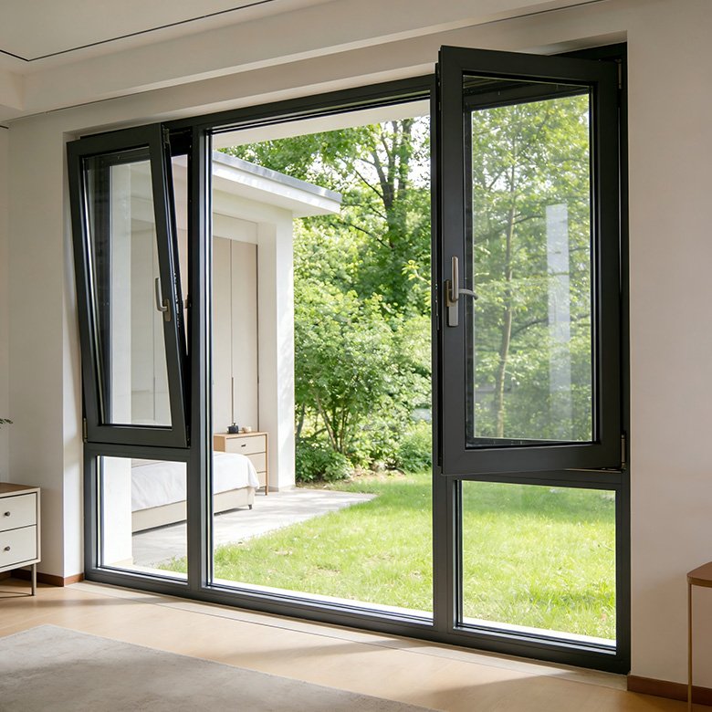 80 Series Inward Opening and Tilting Windows