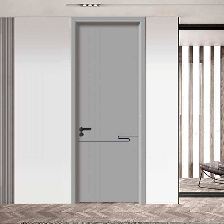 All-aluminum door