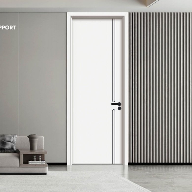 All-aluminum door