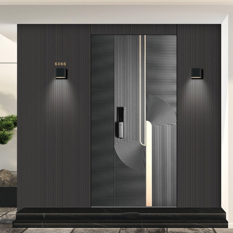 Parent-child entrance door