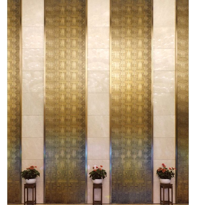 Copper-aluminum screen