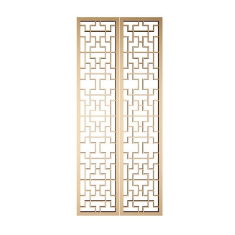 Copper-aluminum screen