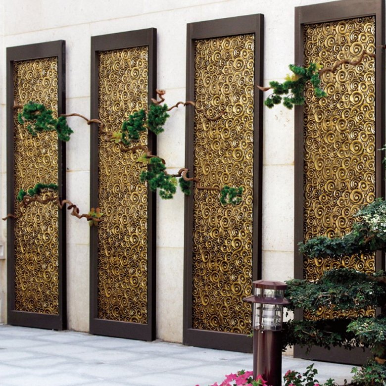 Copper-aluminum screen