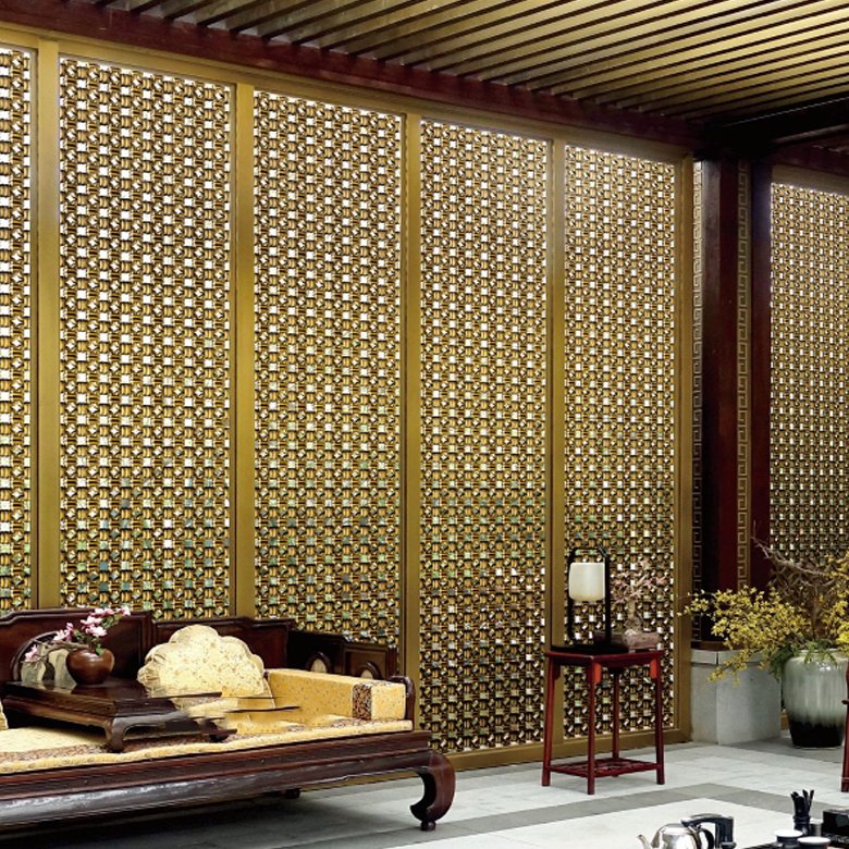 Copper-aluminum screen