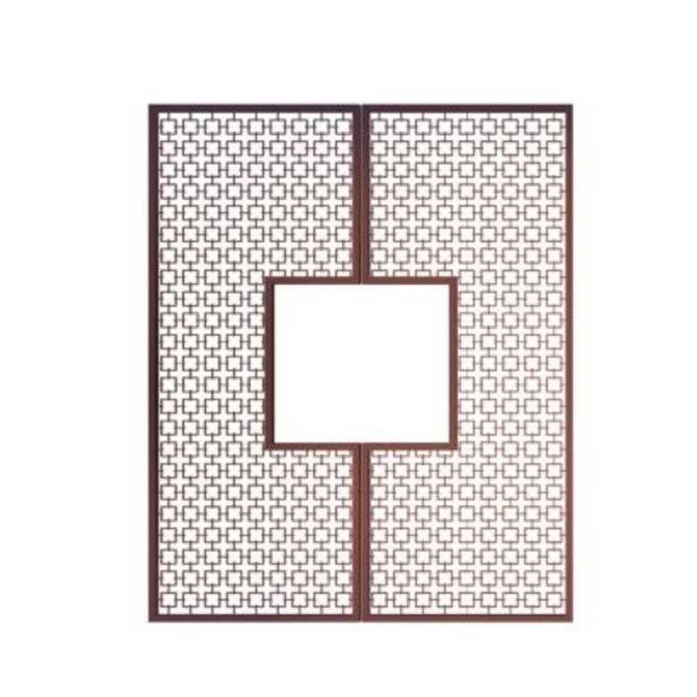 Copper-aluminum screen