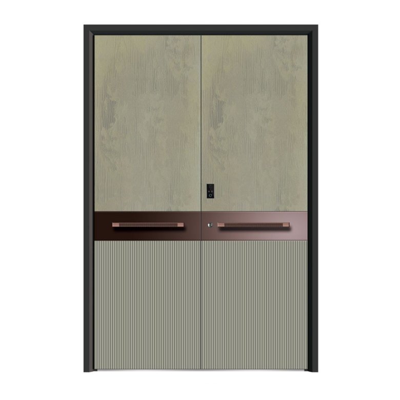 Parent-child entrance door