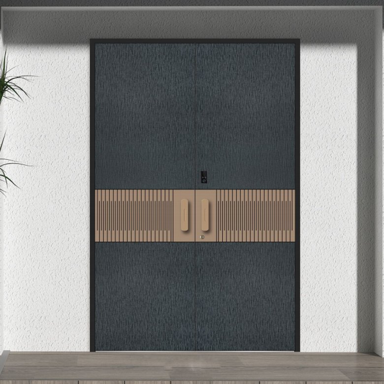 Parent-child entrance door