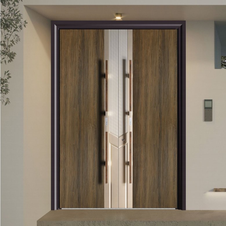 Parent-child entrance door