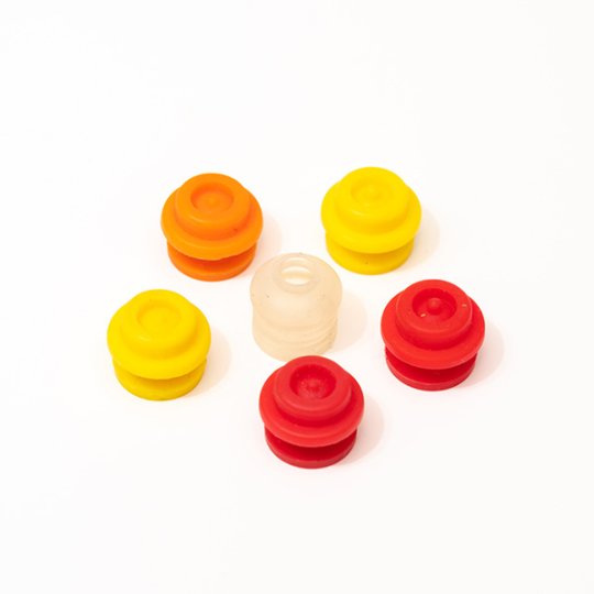 High-Temperature Silicone Rubber Seals for Electrical Connector Protection Automotive Wiring Harnesses