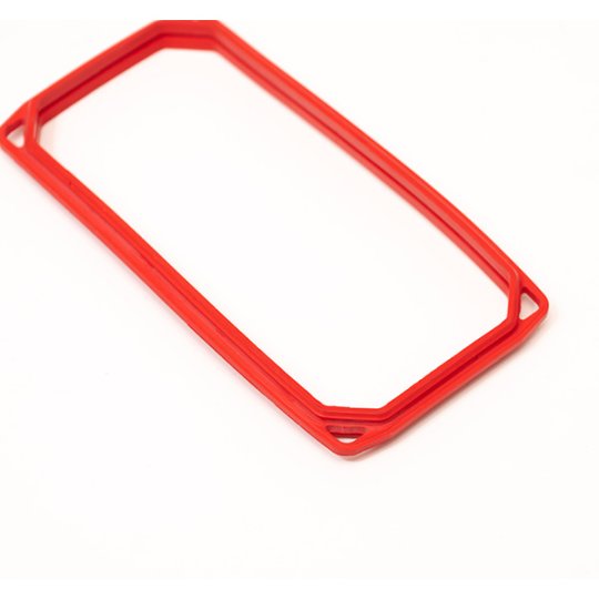 Dual-Lip Silicone Rectangle Seal for Automotive, Food, HVAC and Industrial Applications