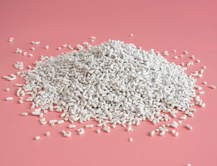 Turn bule paper pet litter