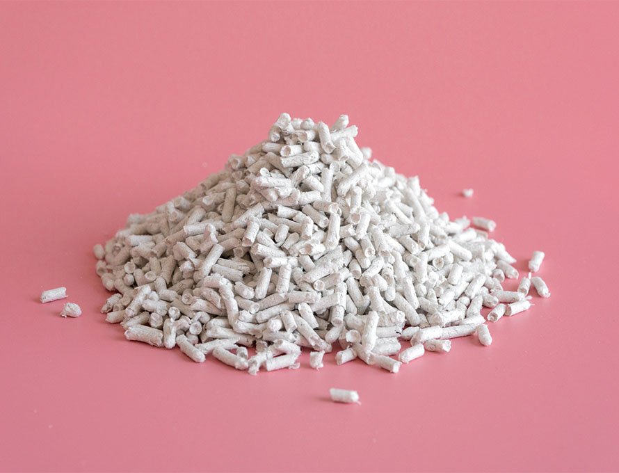 High quality non-clumping paper cat litter