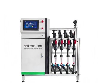 Intelligent water and fertilizer integrated machine