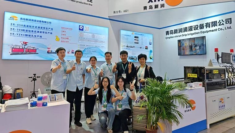 Deepening Drip Irrigation Technology | Qingdao Xinrun Drip Irrigation Shines at CHINAPLAS 2025 Shenzhen