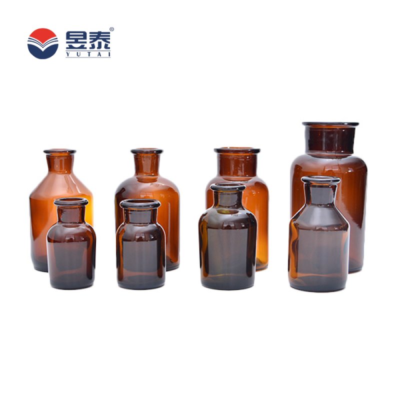 Amber Laboratory Bottle