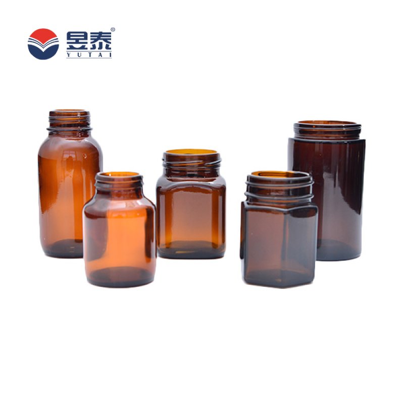 Wide Mouth Glass Bottle