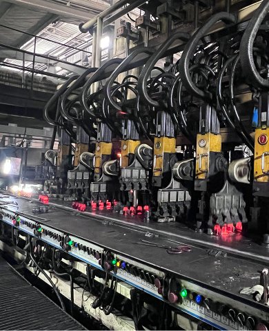 Fully automatic bottle arrangement machine 02