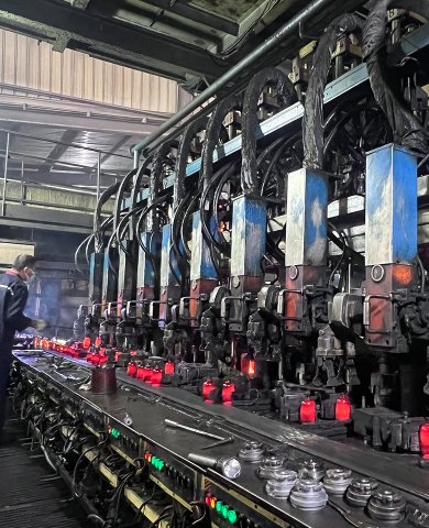 Fully automatic bottle arrangement machine 01