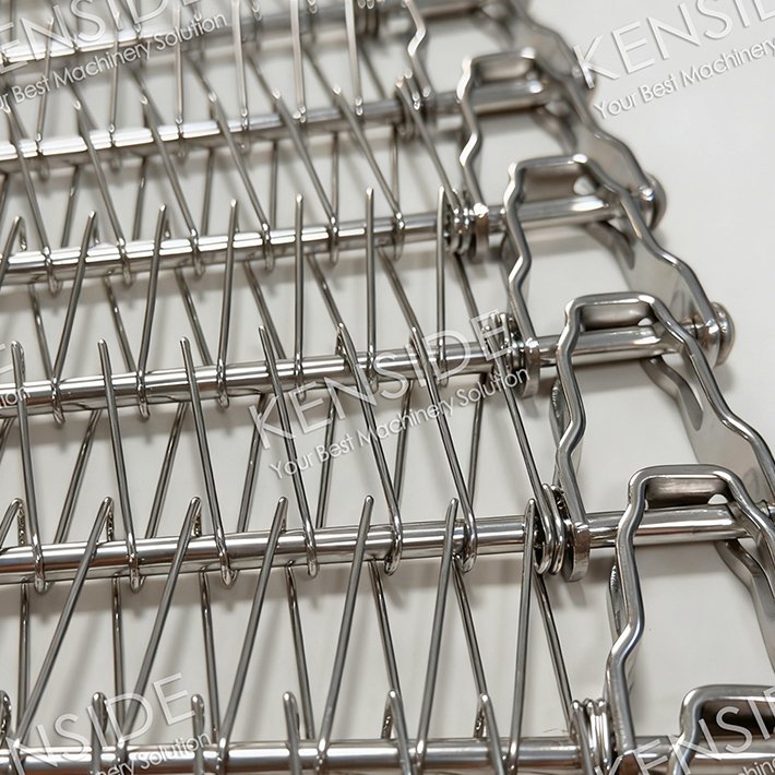 Small Radius Spiral Belt