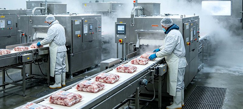 Low-Temp Stainless Steel Belts Help Canadian Frozen Food Plant Increase Line Speed by 30% & Cut Energy Use by 10% 