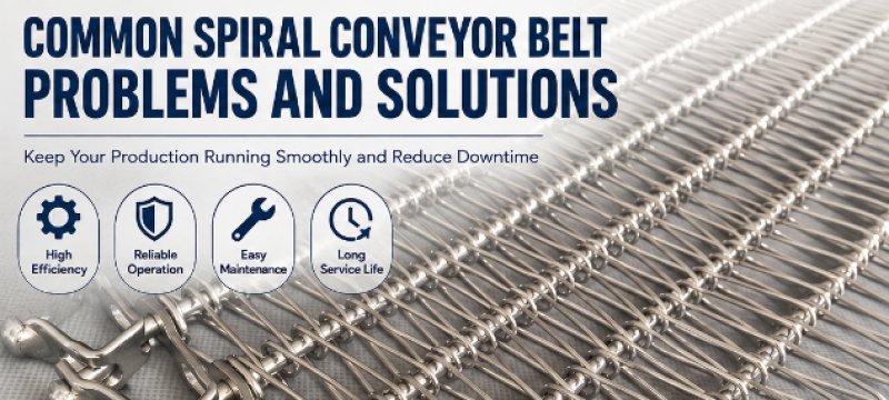 Common Spiral Conveyor Belt Problems and Solutions