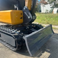 mini excavator with bucket