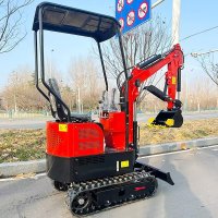 compact excavator narrow space operation