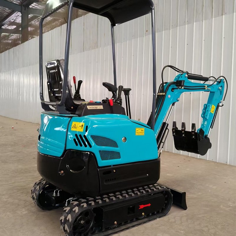 multi-attachment mini excavator